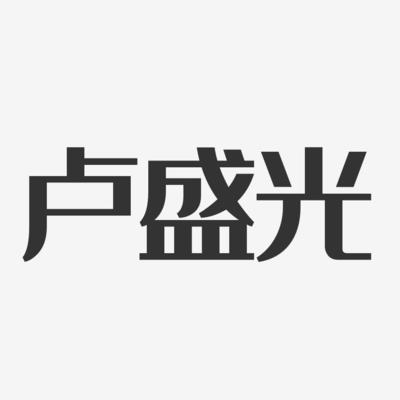 盧盛光-經典雅黑字體個性簽名